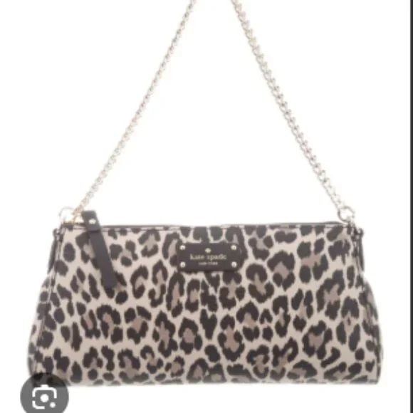 Kate Spade Grove Street Leopard Jane Crossbody Bag - Picture 1 of 9